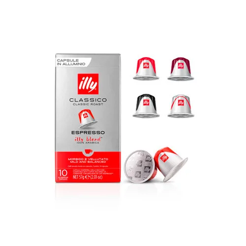 capsulas compatibles nespresso illy